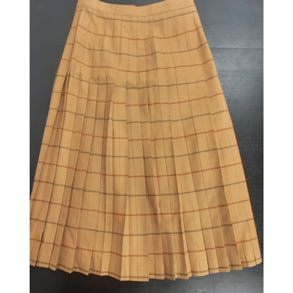 Burberry Skirt Wool in Ochre