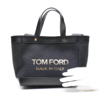 Tom Ford Handtasche aus Baumwolle in Schwarz