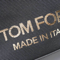 Tom Ford Handtasche aus Baumwolle in Schwarz