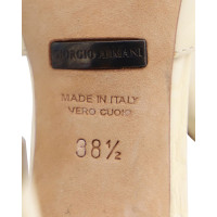 Giorgio Armani Pumps/Peeptoes Leather in White