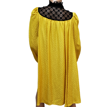 Philosophy Di Lorenzo Serafini Kleid aus Seide in Gelb