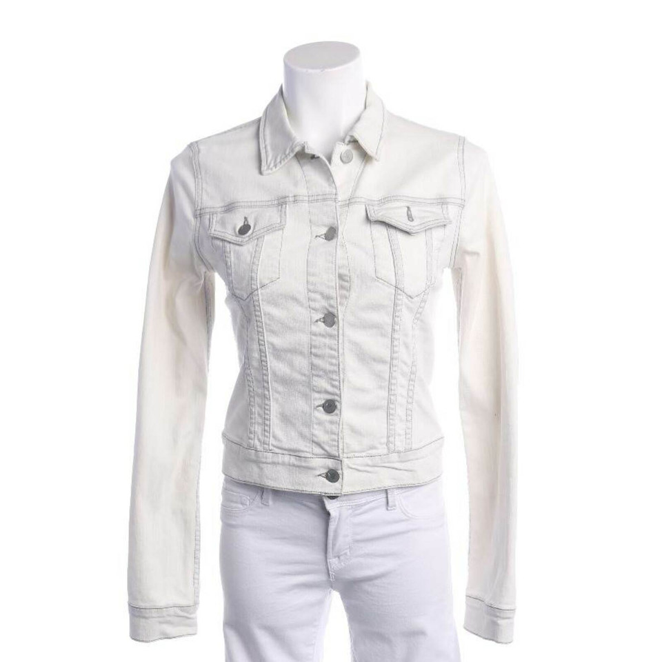 J Brand Jacket/Coat Cotton in White