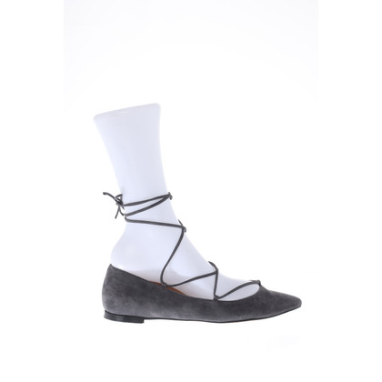 Gianvito Rossi Slippers/Ballerinas Leather in Grey