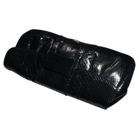 Anya Hindmarch clutch snake leather