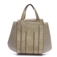 Brioni Handbag Leather in Grey
