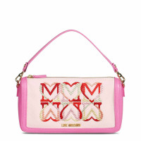 Love Moschino Shoulder bag Cotton in Pink