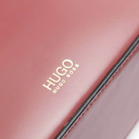 Hugo Boss Shoulder bag Leather in Pink