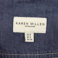 Karen Millen Jean Dress in Blue
