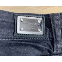 Philipp Plein Shorts aus Jeansstoff in Schwarz