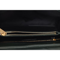 Saint Laurent Loulou Chain Leather in Green