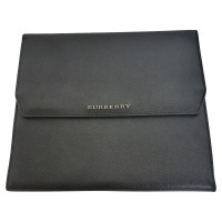 Burberry Reisetasche aus Leder in Schwarz