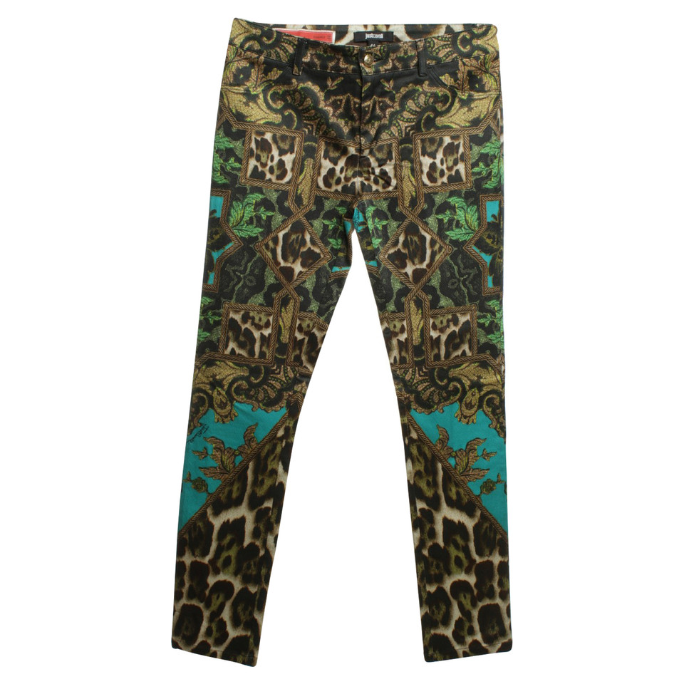 Just Cavalli Hose mit buntem Muster