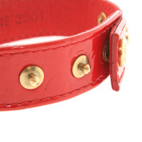 Louis Vuitton Bracelet en Cuir en Rouge