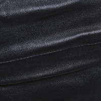 Joseph Leather pants with elastic tie