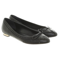 Burberry Ballerinas in Schwarz