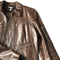 Dkny leather jacket