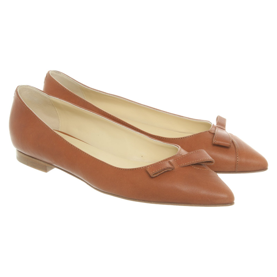 Sarah Flint Pumps/Peeptoes Leather in Brown