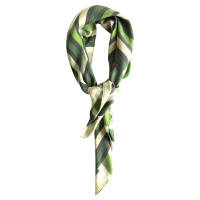 Yves Saint Laurent Silk scarf with striped pattern