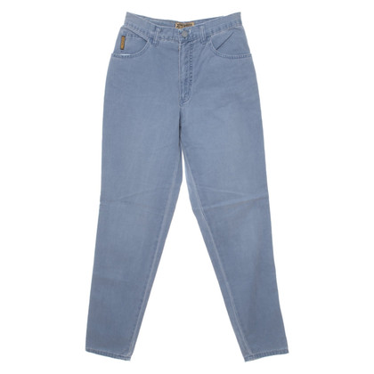 Armani Jeans Trousers Cotton in Blue