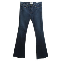 Frame Denim Bootcut Jeans en bleu