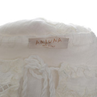 Anjuna linen top white