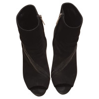Christian Dior Ankle boots Suede in Black