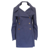 Vivienne Westwood Jacket/Coat Cotton in Blue