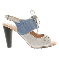 Tod's Sandals in blue / beige