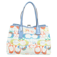 Coach Borsa Monogram colorata