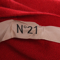 No. 21 Knitwear Cashmere in Red