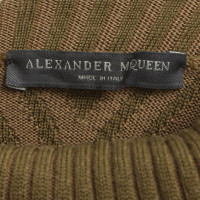 Alexander McQueen Koltruien in olijfgroen