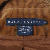 Ralph Lauren Giacca marrone su velluto a coste
