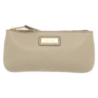 Calvin Klein Clutch en Cuir en Beige