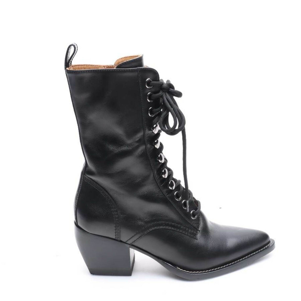 High Use Ankle boots Leather in Black