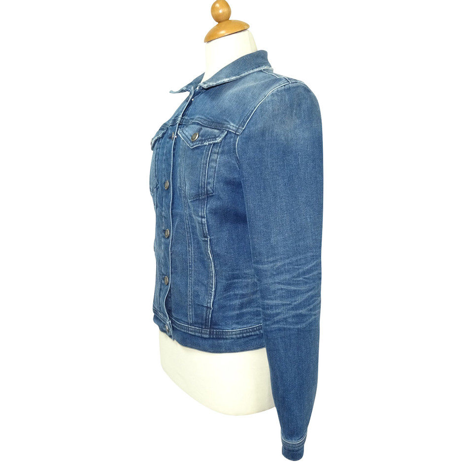 Calvin Klein Jacket/Coat Jeans fabric in Blue