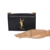 Saint Laurent Kate Toy en Cuir en Noir