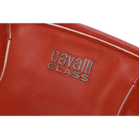 Roberto Cavalli Shopper Leather in Orange