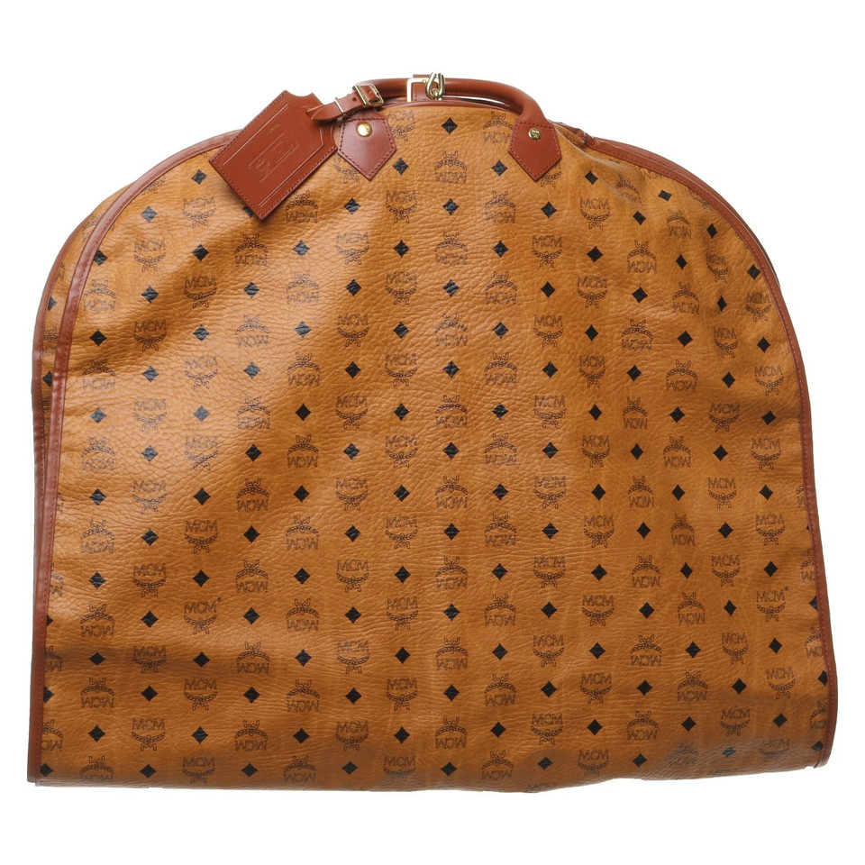 Mcm Sac à vêtements avec motif Visetos