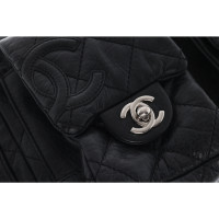 Chanel Reporter Bag Leather in Black