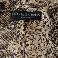 Dolce & Gabbana Blazer Linen in Beige