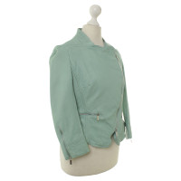 Karen Millen Leather jacket in mint