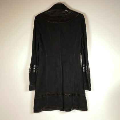 Gucci Jacket/Coat Suede in Black