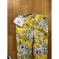 Red Valentino Trousers Cotton in Yellow