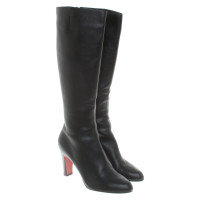 Christian Louboutin Leather boots in black