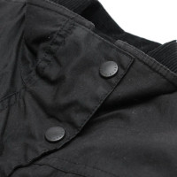 Barbour Veste/Manteau en Coton en Noir