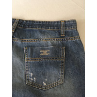 Elisabetta Franchi Shorts Jeans fabric in Blue