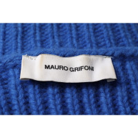 Mauro Grifoni Tricot en Laine en Bleu
