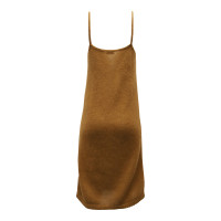 Dries Van Noten Dress Wool in Brown