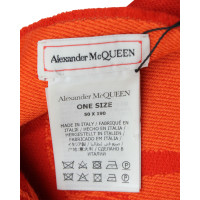 Alexander McQueen Schal/Tuch aus Wolle in Rot