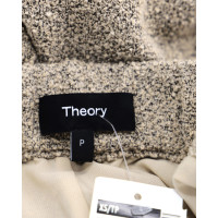 Theory Trousers Cotton in Beige